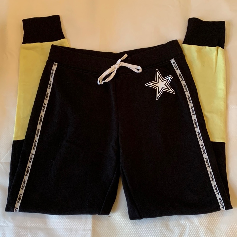 Justice active sweatpants